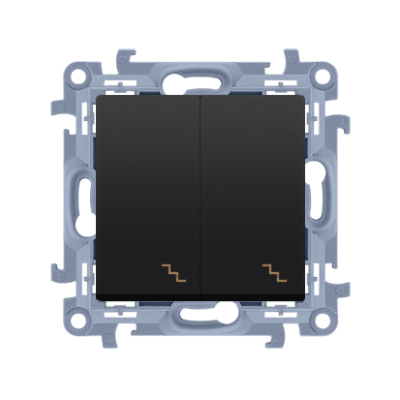 Double two-way switch, 10AX