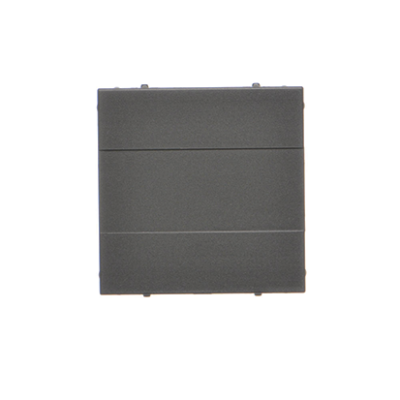 Simon 55 blind element without metal support (frame installation only), (cover), black matt
