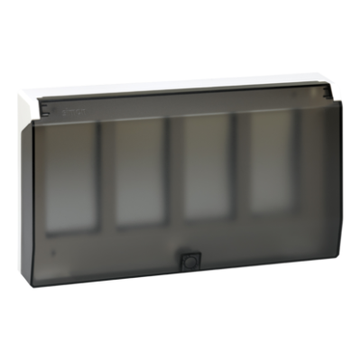 Housing frame with cover, Simon 500, 4×S500, 8×K45