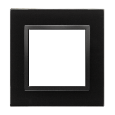 Simon 54 Nature single frame, glass, volcanic lava
