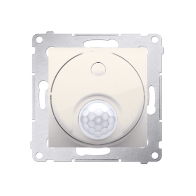 Simon 54 switch with motion sensor and relay, cream white/electro white