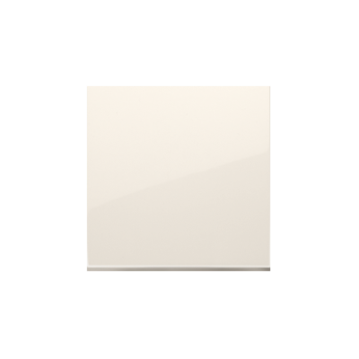 Simon 54 single button for switches and push buttons, cream white/electro white