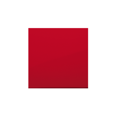 Simon 54 single button for switches and push buttons, red