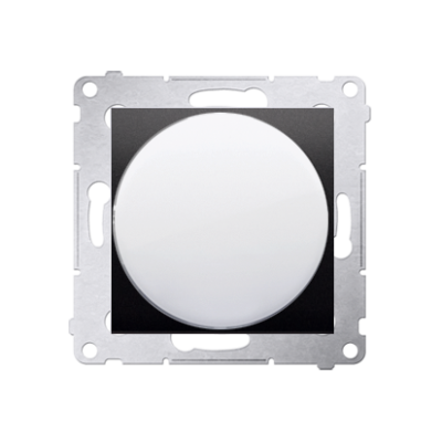 Simon 54 LED light indicator - white light, anthracite, metalic