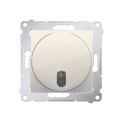Simon 54 electronic bell, cream white/electro white