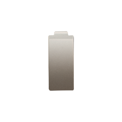 Simon 54 blind for loudspeaker sockets DGL3.01/.., gold matt, metalic