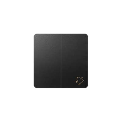 Simon 82 double button for switches and push buttons, graphite