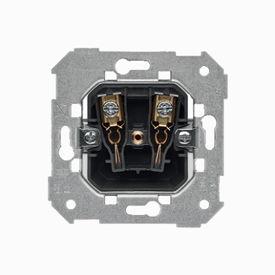 Simon 82 single socket outlet without earthing, 16A