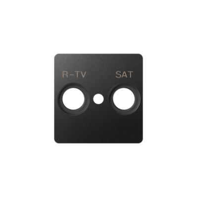 Simon 82 RTV-SAT antenos lizdo dangtelis, grafitas