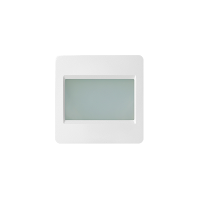 Simon 82 luminous cover for signal light, white