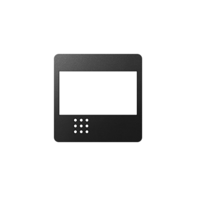 Simon 82 cover for remote controlled products, graphite