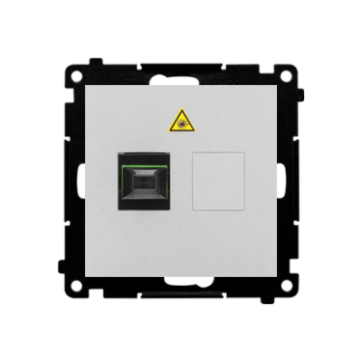 Single fiber optic socket