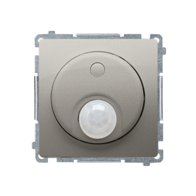 Simon Basic switch with motion sensor and relay, (module), satin, metallized
