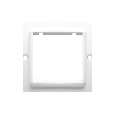 Simon Basic transition adapter for 45x45 mm fitting type, white