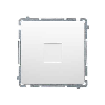 Simon Basic blind element with metal support, white
