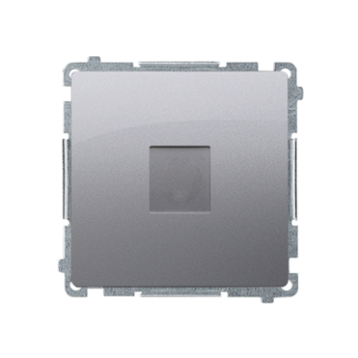 Simon Basic blind element with metal support, inox, metallized