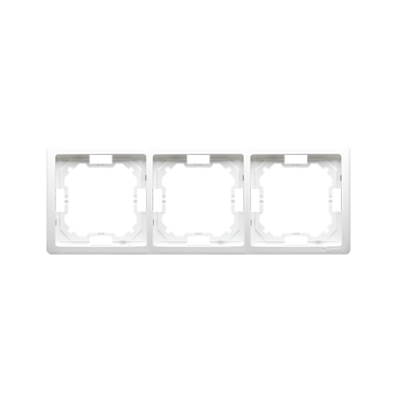 Simon Basic Standard triple frame, white