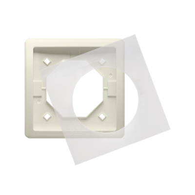 Simon Basic Standard IP 44 single frame, beige