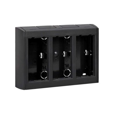 Ant sienos montuojama dėžutė, su šoniniais dangčiais, CIMA PRO, 6×K45