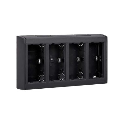 Ant sienos montuojama dėžutė, su šoniniais dangčiais, CIMA PRO, 8×K45