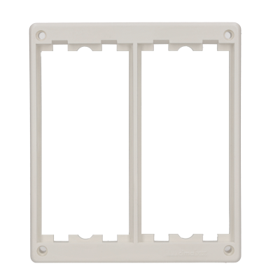 Frame for S66/.. adapters, CIMA, 2×CIMA, Spare piece, for SF series floor boxes