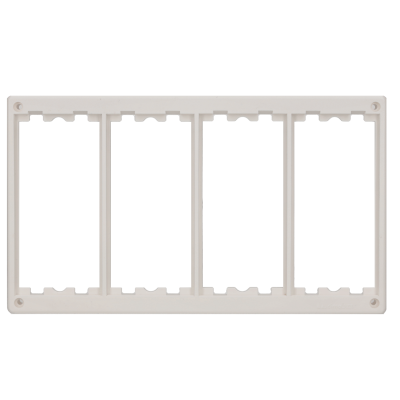 Frame for S66/.. adapters, CIMA, 4×CIMA, Spare piece, for SF series floor boxes