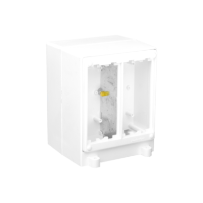 Mini installation column, Double-sided, ST, 8×K45, 4×CIMA, pure white