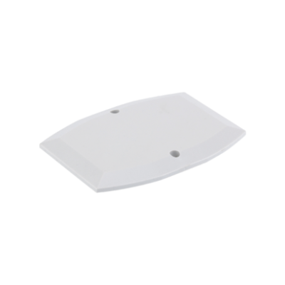 Top cover, for mini-columns oval double-sided, ALK, (Spare piece), grey
