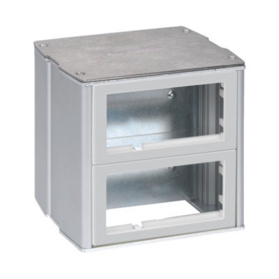 Mini installation column, Double-sided, KT, 8×K45, aluminum Stainless steel