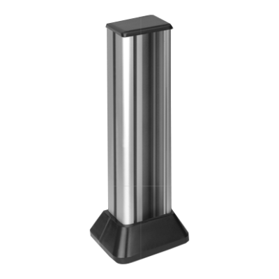 Mini installation column, One-sided, ALC, 336mm, 4×K45, 2×CIMA, 2×S500, aluminum
