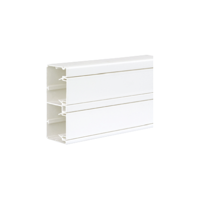 Trunking, CABLOPLUS, PVC, 130×55mm, IK07, Slots: 2