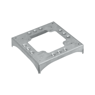Pagrindas, DCS ALU, 2 lizdai 85x18 ir 2 lizdai 130x18 90º