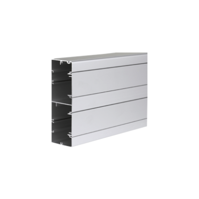 Trunking, CABLOPLUS, ALU, 160×55mm, IK07, Slots: 2