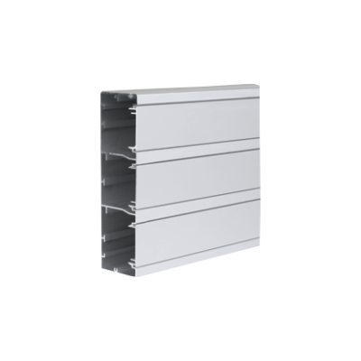 Trunking, CABLOPLUS, ALU, 185×55mm, IK07, Slots: 3