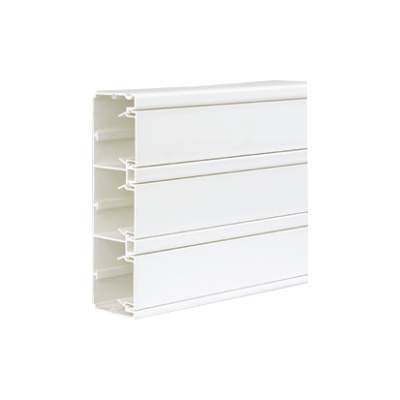 Trunking, CABLOPLUS, PVC, 185×55mm, IK07, Slots: 3