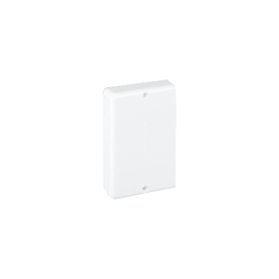 End cover, CABLOPLUS, 185×55mm, pure white