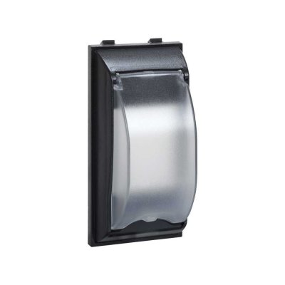 Plate with lid, CIMA, for SBC, SBM, SF for 2-pole equipment, 108×52mm