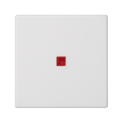 Rocker, K45, illuminated Color: RED, 45×45mm, pure white