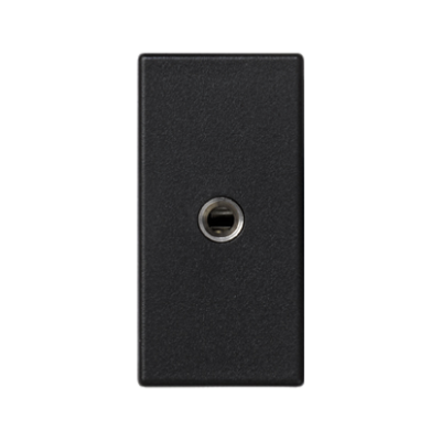Plate, K45, Mini-jack 3,5mm, 45×22.5mm, black