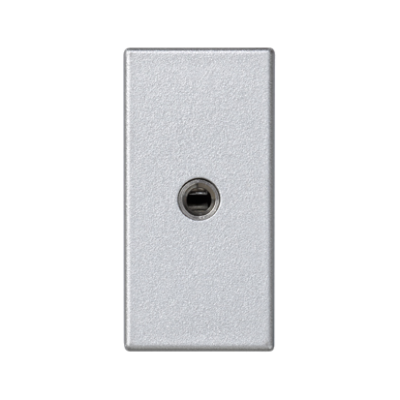 Plokštelė, K45, 3,5 mm „mini-jack“, 45×22,5 mm, aliuminis