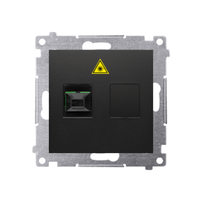 Single fiber optic socket