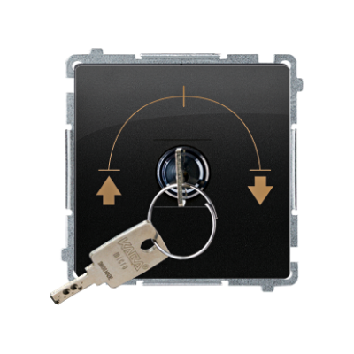 Made-to-order product, roller blond switch with key, (module), Simon Basic, IP20