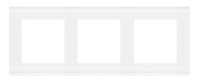 Triple frame, glass