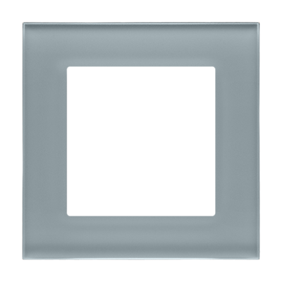 Simon 55 Nature single frame, glass, frosted gray glass