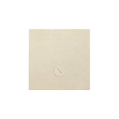 Simon 55 single button for switches and push buttons, champagne matt