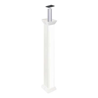 Installation column, Double-sided, ALC, 3000mm, white
