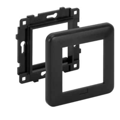 Support with frame, K45, 1×K45, black