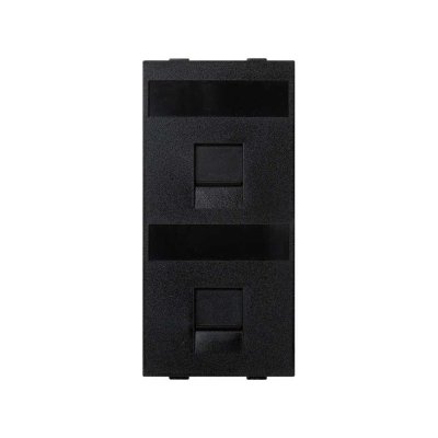 Pagal užsakymą pagamintas gaminys, IT/telefoninis jungiklis (dangtelis), CIMA, IP20, Montavimo matmenys: 108×52 mm