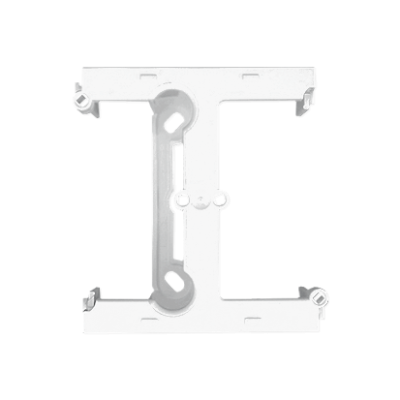 Surface-mounted box - an element extending a single box folded to multiple frames