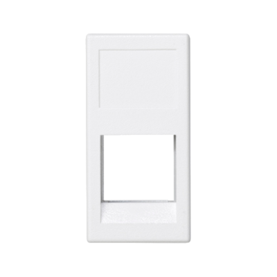 IT/telephone plague, K45, 3M Volition OCK, Single Without cover Flat, 45×22.5mm, pure white